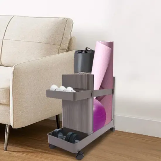 YIYIBYUS Multifunctional Storage Rack, Storage Rack Home Classroom Caddies image {2}