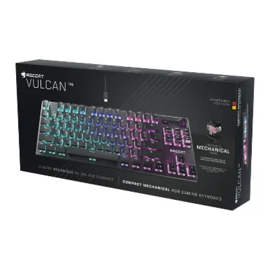 Roccat Vulcan TKL Compact Mechanical RGB Gaming Keyboard for PC image {7}
