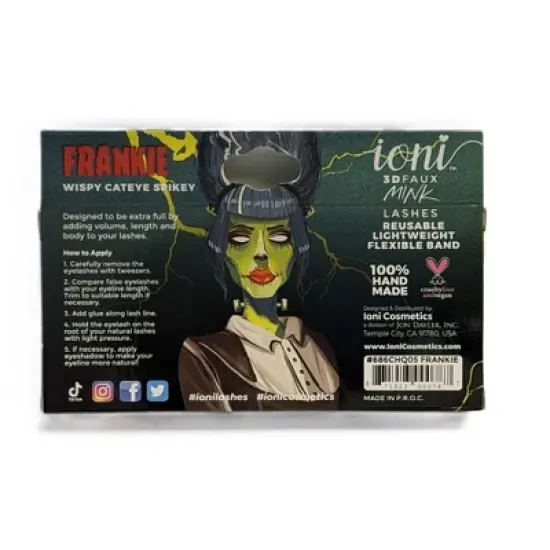 IONI Lash FRANKIE Wispy Cateye Spikey(Pack of 6) image {2}