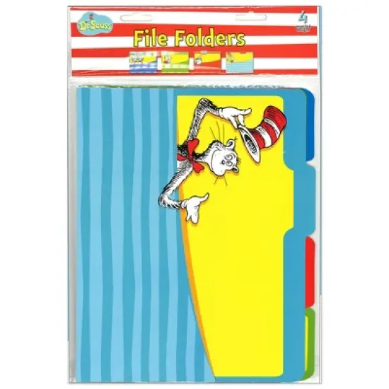 Eureka&reg; Dr. Seuss&trade; Classic File Folders, 4 Per Pack, 6 Packs image {2}