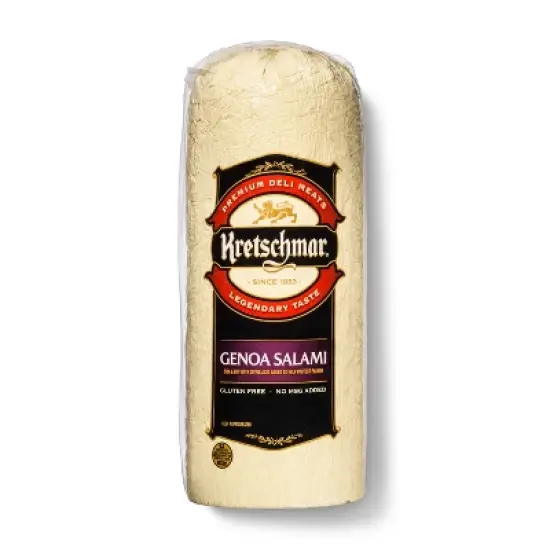 Kretschmar Genoa Salami - Deli Fresh Sliced - price per lb image {4}