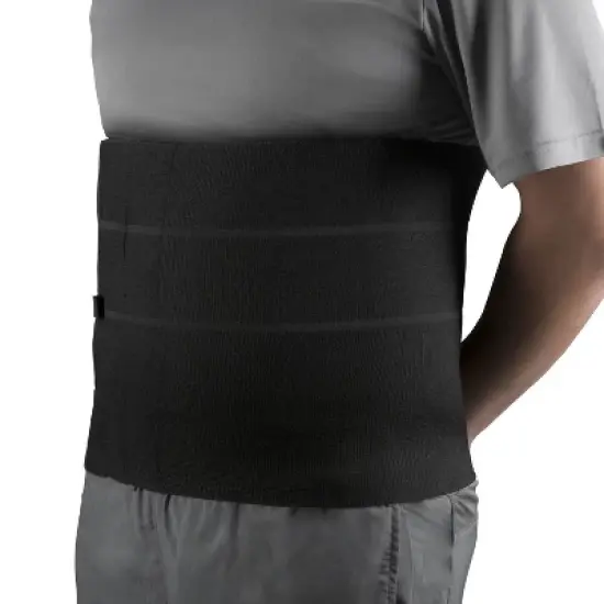 OTC Abdominal Binder, Four-Panel Body, Heavy Duty 12-Inch, Select Series, Black image {3}