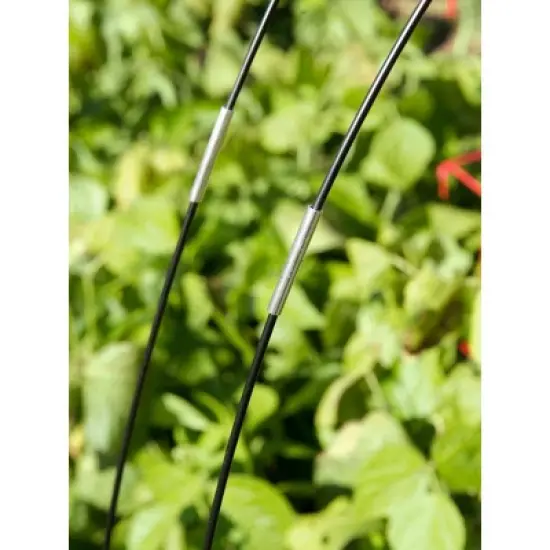 Gardener's Supply Company Adjustable Super Hoops Garden Plant Cover | Sturdy Powder Coated Metal Frame for Raised Bed Vegetable Planter Box Netting image {2}