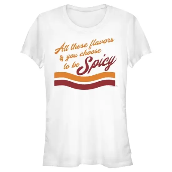Junior's Maruchan All These Flavors and You Choose to be Spicy T-Shirt image {3}