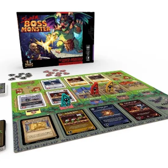 Brotherwise Games Super Boss Monster Board Game: Creative Strategy & War Game, 1-4 Players, 30-Minute Playtime image {1}