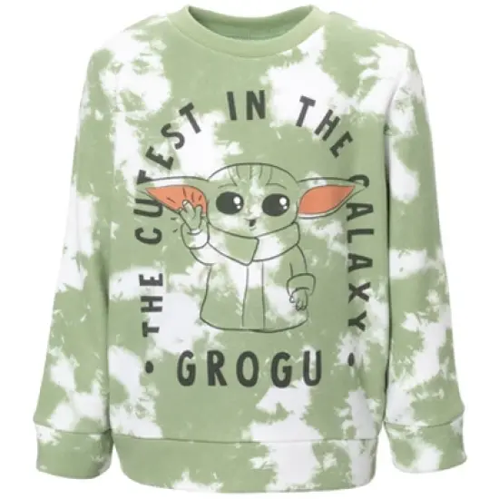 Star Wars The Child Fleece Pullover Sweatshirt and Pants Set Toddler image {1}