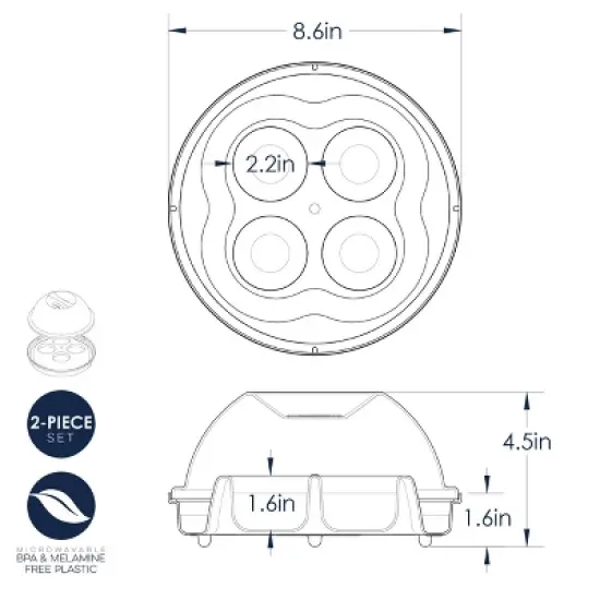 Nordic Ware Egg Bites Pan image {6}