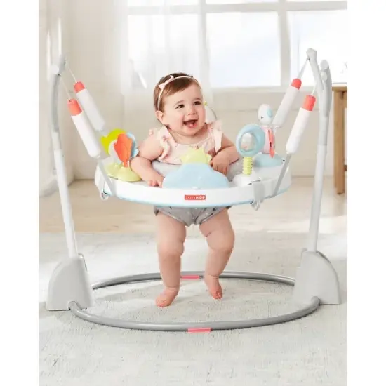 Skip Hop Silver Lining Cloud Play & Fold Jumper Baby Learning Toy image {1}