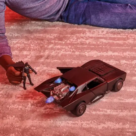 DC Comics Batmobile with 4" Batman Figure image {9}