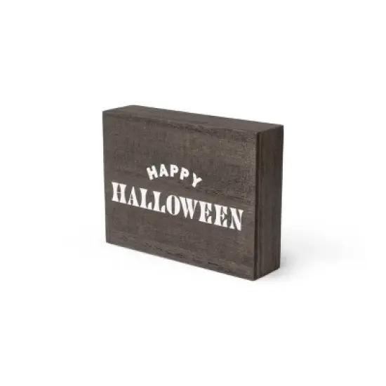 Novelty Decor Signs Happy Halloween - Bullseye's Playground&trade; image {1}