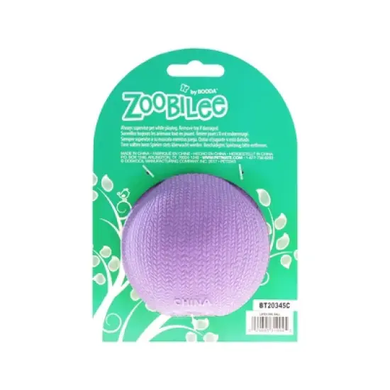 Petmate Booda Zoobilee Latex Owl Fetch Balls Dog Toy image {2}