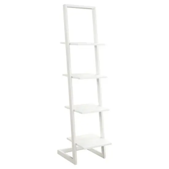 56" Designs2Go 4 Tier Ladder Bookshelf - Breighton Home image {5}