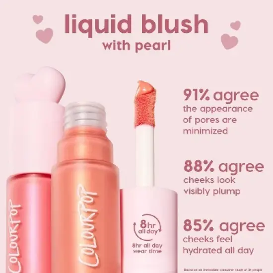 ColourPop Radiant Finish Liquid Blush - I Love It - 0.3oz image {7}