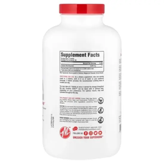 Metabolic Nutrition Creatine 5000&trade;, 270 Tablets (1,666 mg per Tablet) image {1}
