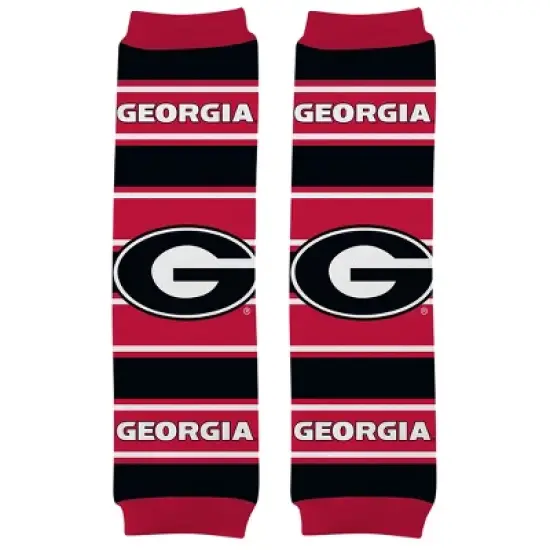 Baby Fanatic Officially Licensed Toddler & Baby Unisex Crawler Leg Warmers - NCAA Georgia Bulldogs image {2}