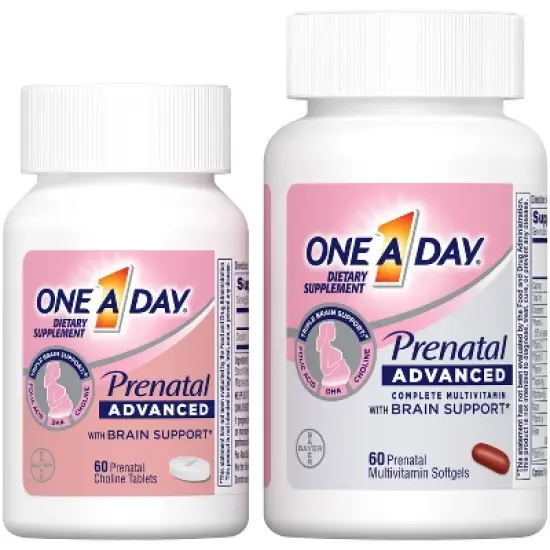 One A Day Women's Prenatal Vitamin + Choline image {1}