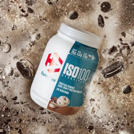 Dymatize 100% Whey Isolate Protein Powder - Cookies & Cream image {2}