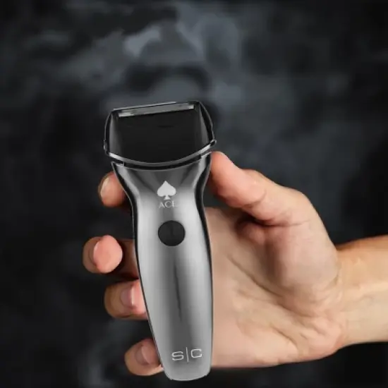 StyleCraft ACE Electric Rechargeable Wet & Dry Men's Shaver with Integrated Precision Pop-Up Trimmer image {5}