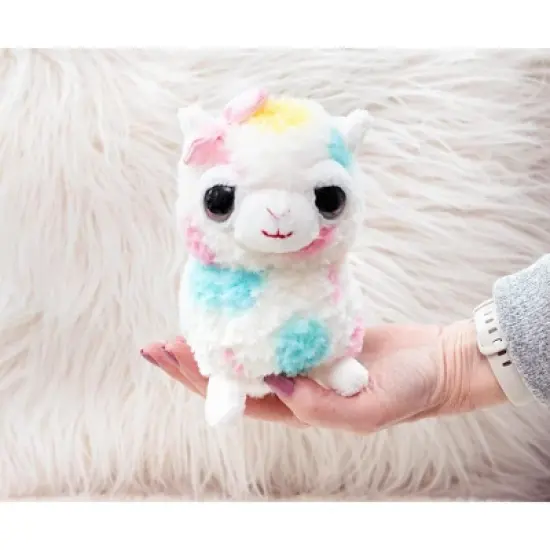 Kellytoy Cute and Cuddly 12 Inch Alpaca Plush | White image {5}