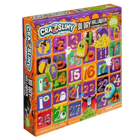 Cra-Z-Slimy Halloween Slimy Countdown Calendar image {6}