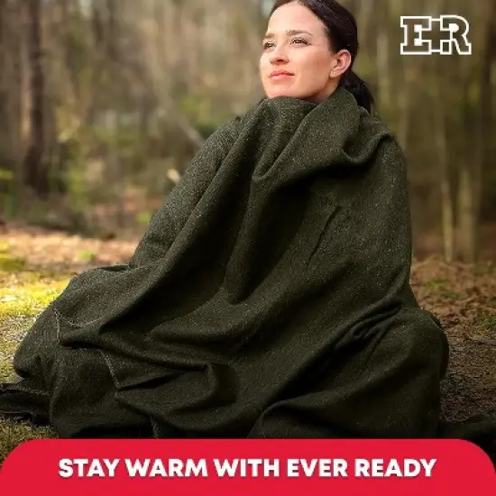 Large Emergency Wool Blanket &ndash; Fire-Resistant image {10}