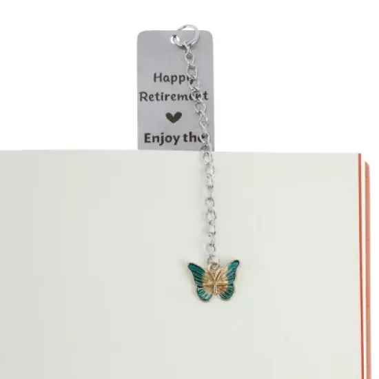 Unique Bargains Bookmarks Silver Tone 1 Pc image {5}