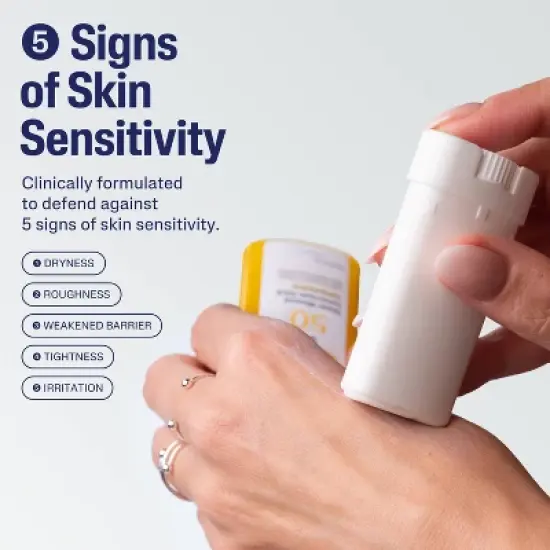 Cetaphil Sheer Mineral Sunscreen Stick SPF 50, Face & Body - 0.5 fl oz image {8}