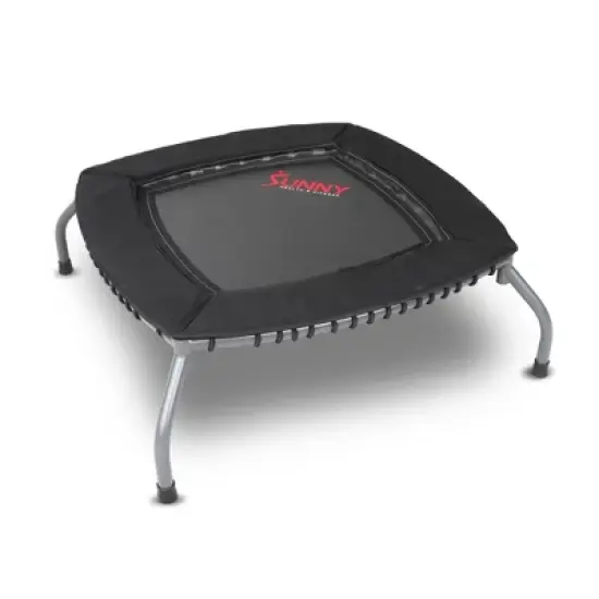 Sunny Health & Fitness 40" Square Trampoline - Black image {2}
