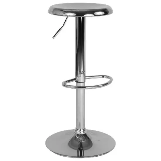 Emma and Oliver Adjustable Height Retro Barstool image {11}