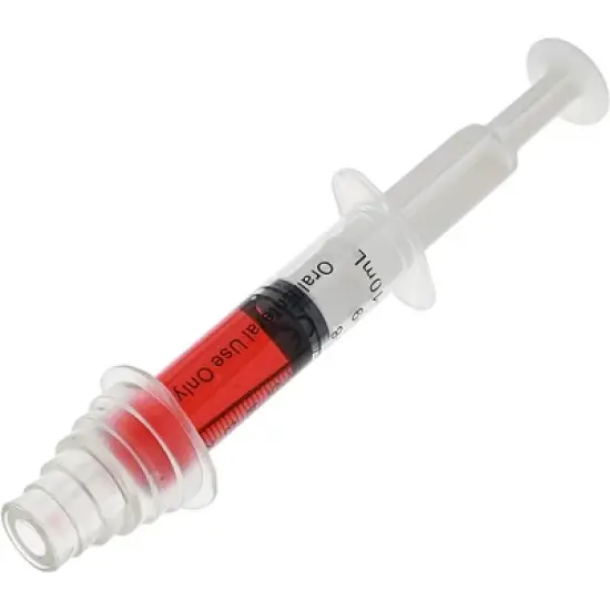Bright Creations 10 Pack Oral Medicine Syringes with Bottle Adapter (Transparent) image {2}
