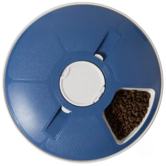 PawsMark 6-Meal Automatic Pet Feeder LCD Smart Programmable Time Setting Pet Dog Cat Food Compartment Dispenser image {7}