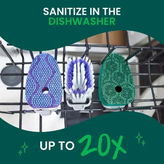 Scotch-Brite Odor Resist Non-Scratch Dishwand image {5}