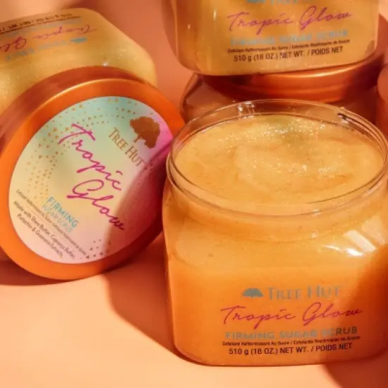 Tree Hut Tropic Glow Shea Sugar Tropical Body Scrub - 18oz image {3}