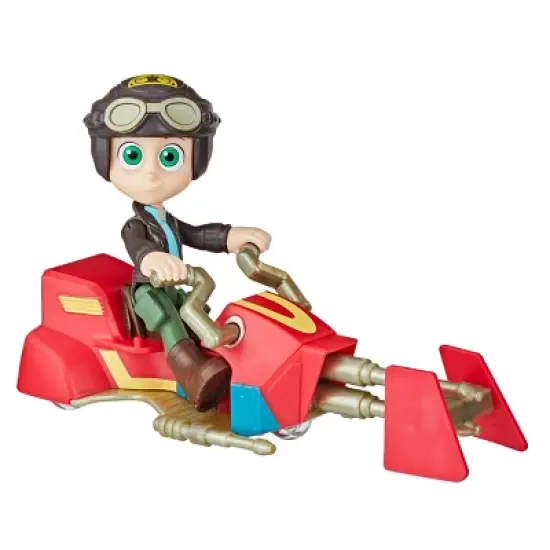 Star Wars Young Jedi Adventures Nash Durango and Speeder Bike Vehicle Set image {3}