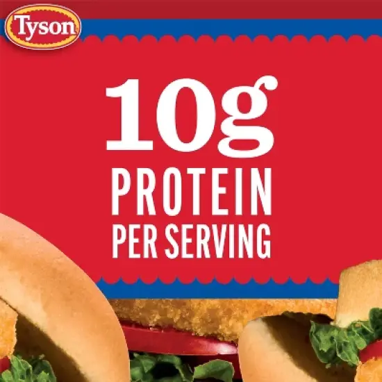 Tyson All Natural Chicken Breast Patties - Frozen - 23oz image {6}
