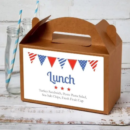 Avery Matte White Rectangle Labels, 5" x 7" image {6}