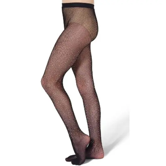 Capezio Girl's All-Over Rhinestone Tight - Child image {5}