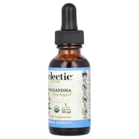 Eclectic Herb Ashwagandha Extract, 1 fl oz (30 ml) image {2}