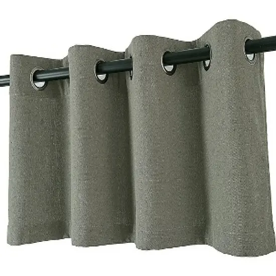 Kate Aurora Oversized Grommet Top Window Valances image {1}