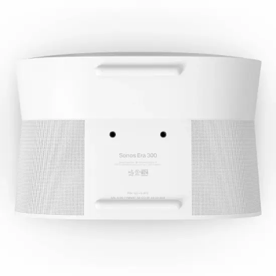 Sonos Era 300 Voice-Controlled Wireless Bluetooth Smart Speaker with Split Combo Cable Adapter with Ethernet and 3.5 mm Jack (White) image {2}