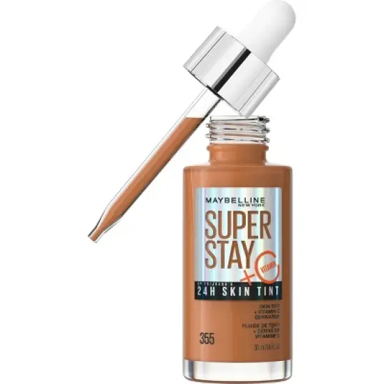 Maybelline Super Stay 24HR Skin Tint Foundation with Vitamin C - 1 fl oz image {22}
