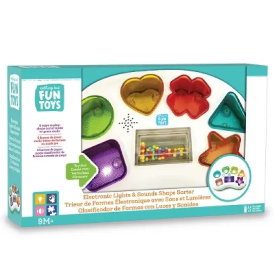 Nothing But Fun Toys Lights & Sounds Shape Sorter image {3}
