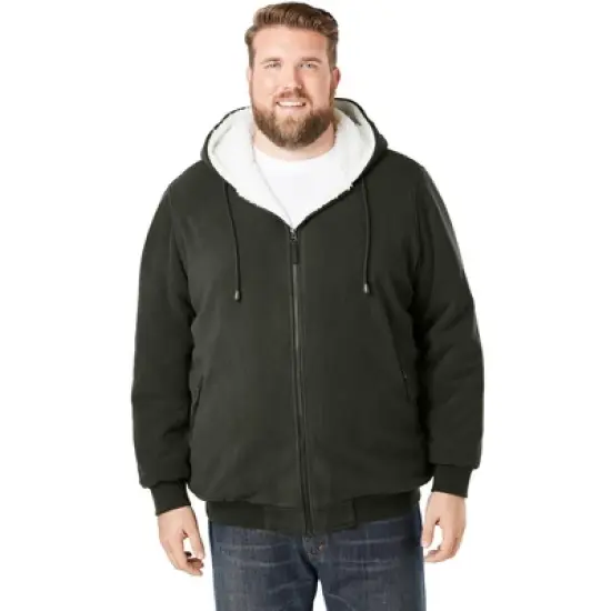 KingSize Men's Big & Tall Explorer Plush Fleece Hoodie image {4}