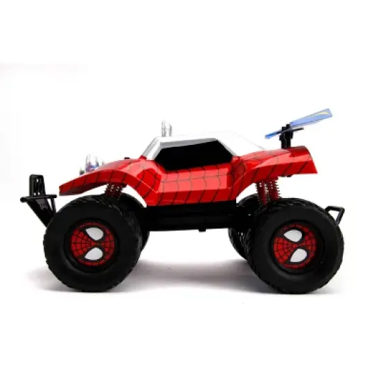 Jada Toys Marvel Spider-Man Buggy Remote Control Vehicle 1:14 Scale - Glossy Red image {2}