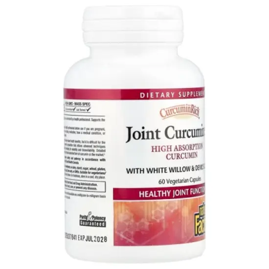 Natural Factors CurcuminRich&reg;, Joint Curcumizer&reg;, 60 Vegetarian Capsules image {3}