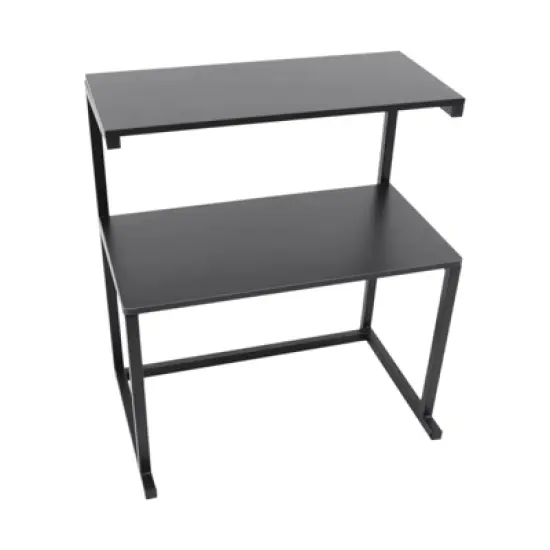 YIYIBYUS 2-Tier Printer Stand High Capacity Desk Storage Shelves for Home Office Supplier image {5}