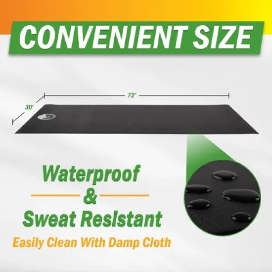 Wakeman Treadmill Mat -Exercise Mat image {5}