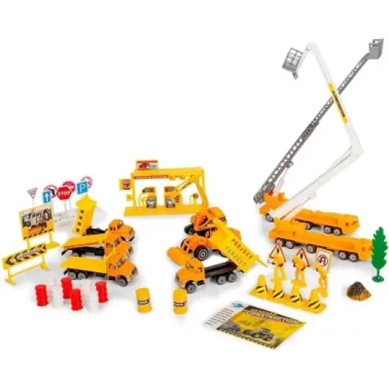 Big-Daddy Construction Toy Set Perfect Kids Construction Play Set With 40+ Pieces image {2}