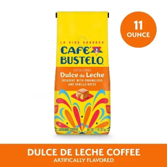Cafe Bustelo Dulce de Leche Ground Coffee - 11oz image {1}