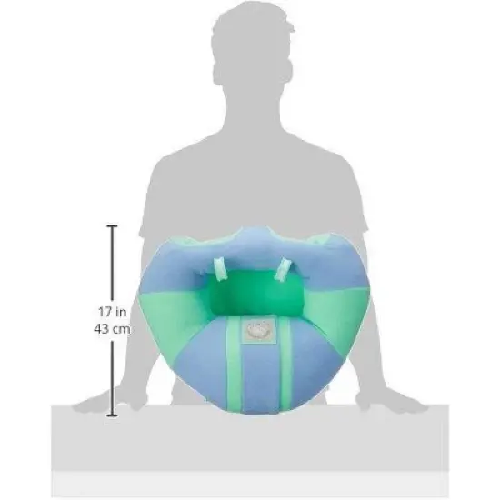 The Original Hugaboo HUG4208 Infant Sitting Chair, Blue and Green image {5}